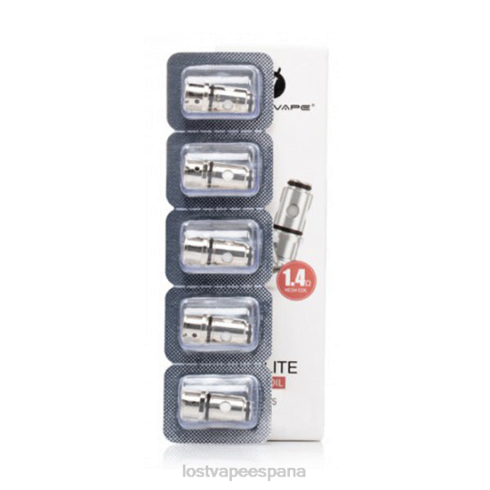 Lost Vape UB bobinas ligeras (paquete de 5) l5 1,4 ohmios 4486118 Lost Vape price españa