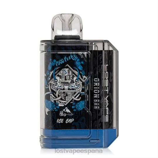 Lost Vape Orion barra desechable | 7500 bocanadas | 18ml | 50 mg capa de hielo 448683 Lost Vape contact