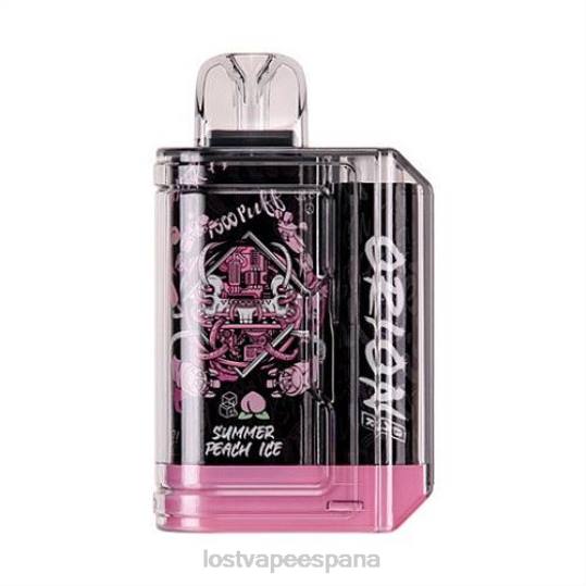 Lost Vape Orion barra desechable | 7500 bocanadas | 18ml | 50 mg hielo de durazno de verano 448667 Lost Vape near me españa