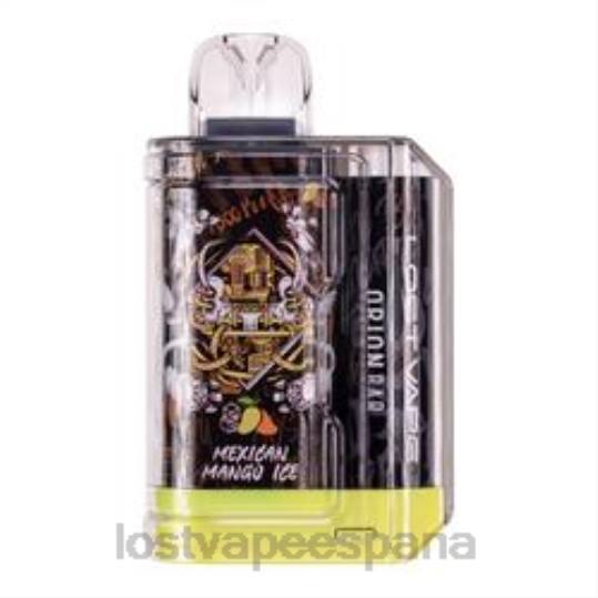 Lost Vape Orion barra desechable | 7500 bocanadas | 18ml | 50 mg hielo de mango mexicano 448686 Lost Vape review españa