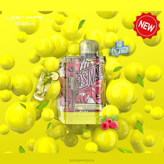 Lost Vape Orion barra desechable | 7500 bocanadas | 18ml | 50 mg limonada de frambuesa congelada 448692 Lost Vape madrid