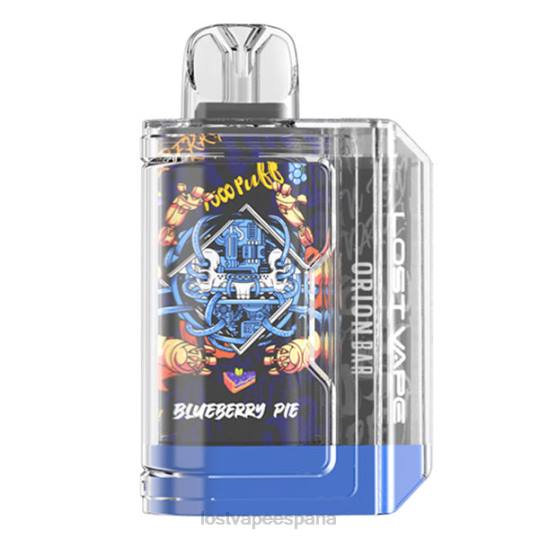 Lost Vape Orion barra desechable | 7500 bocanadas | 18ml | 50 mg pastel de arandanos 448663 Lost Vape contact