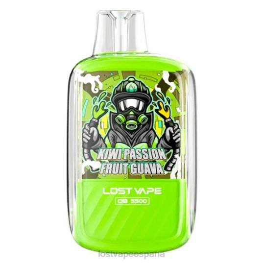 Lost Vape Orion ob5500 5500 inhalaciones 14ml 50mg desechables kiwi maracuyá guayaba 4486103 Lost Vape contact
