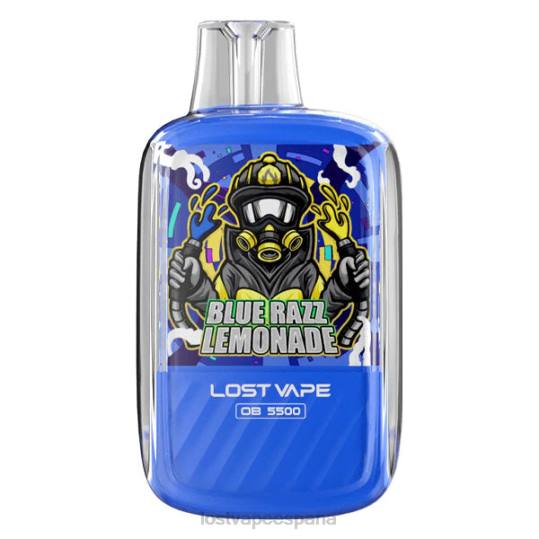 Lost Vape Orion ob5500 5500 inhalaciones 14ml 50mg desechables limonada azul razz 44862 Lost Vape madrid