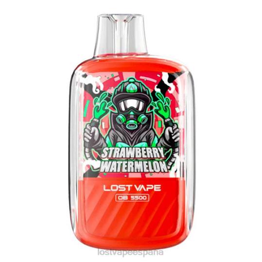 Lost Vape Orion ob5500 5500 inhalaciones 14ml 50mg desechables sandia fresa 4486107 Lost Vape near me españa