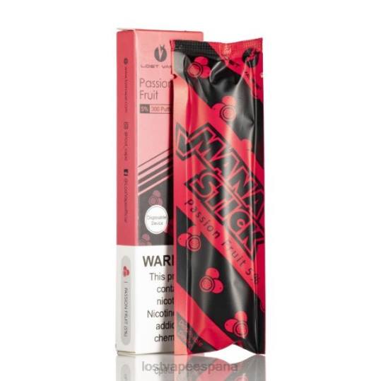Lost Vape Mana palo desechable | 300 bocanadas | 1,2 ml maracuyá 5% 4486524 Lost Vape flavors españa