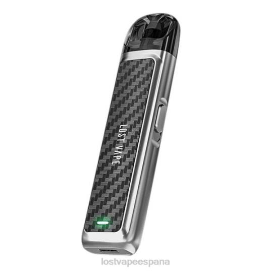 Lost Vape URSA kit de cápsulas | 800mah fibra de carbono plateada 4486226 Lost Vape review españa