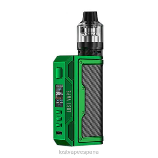 Lost Vape Thelema kit de búsqueda de 200w verde/fibra de carbono 4486145 Lost Vape wholesale