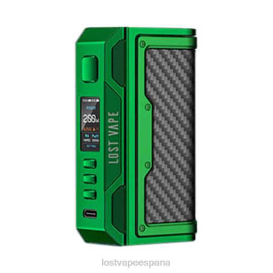 Lost Vape Thelema misión 200w mod verde/fibra de carbono 4486184 Lost Vape flavors españa