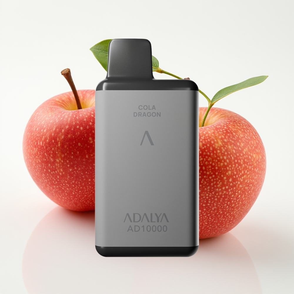 Adalya AD 10000 Puffs Gris Espacio USB-C 14ml 2% Las Dos Manzanas