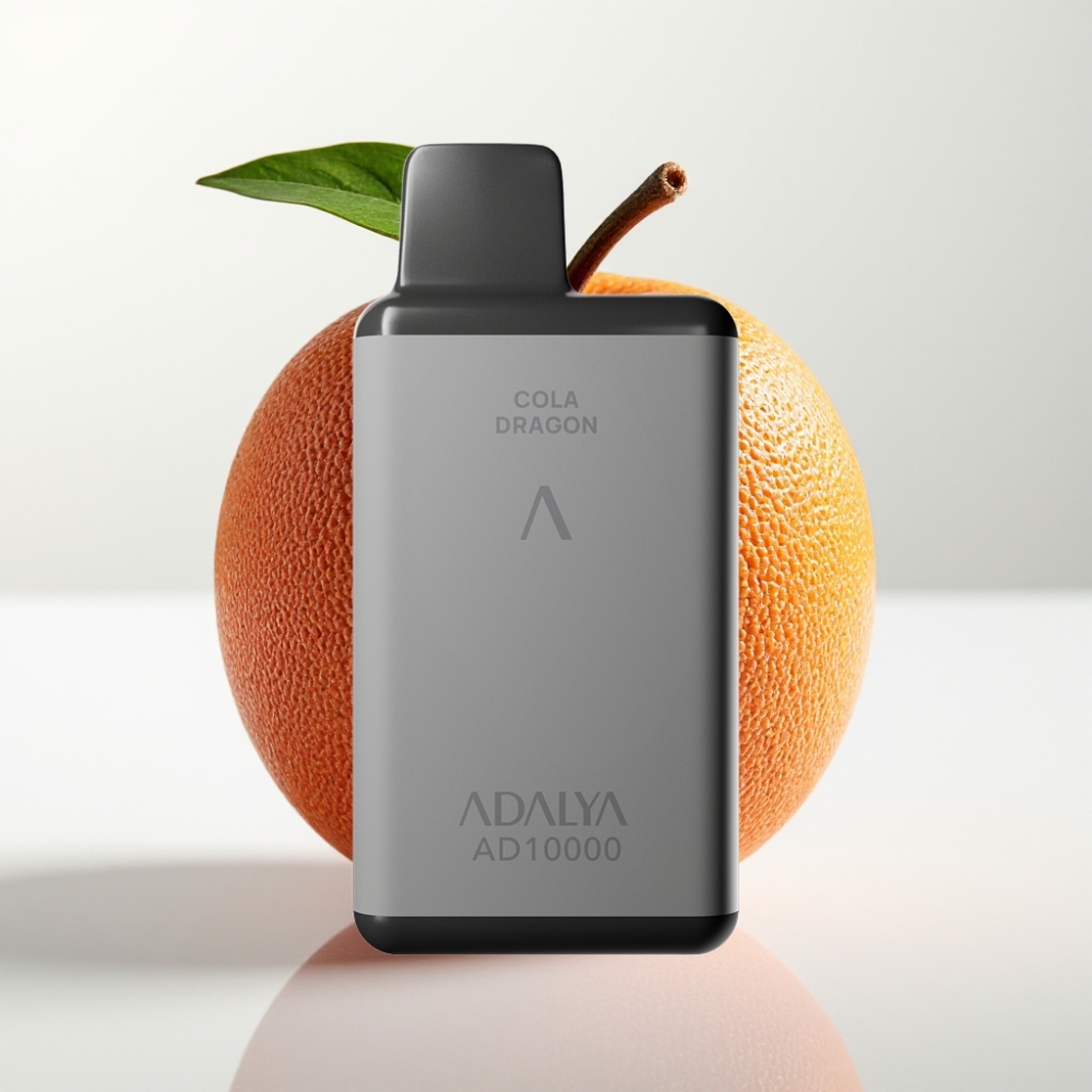 Adalya AD 10000 Puffs Vape Desechable Gris Espacio USB-C Señor Inglés
