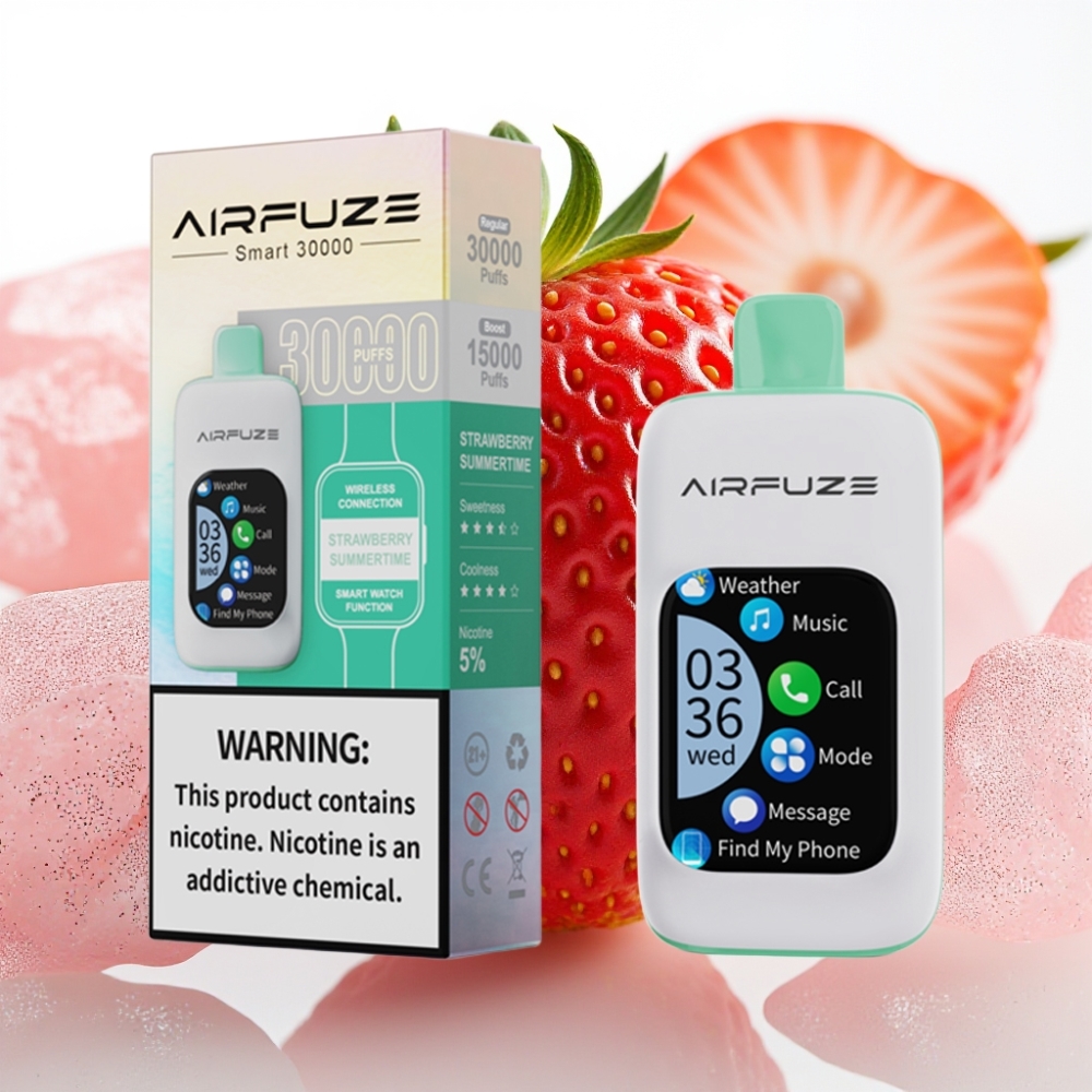 AirFuze Smart 30000 Puffs Pod Desechable con Pantalla Táctil 2.01