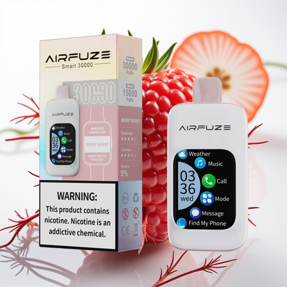 AirFuze Smart 30000 Puffs TFT Táctil 5% Berry Explosión