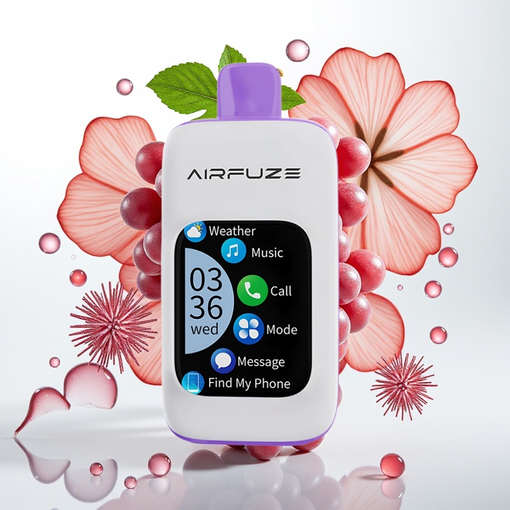 Airfuze Smart Pro 40000 Puffs 20ML 900mAh 2%/5% Nicotina Explosión de Uva