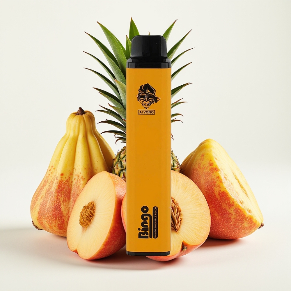 Aivono AIM BINGO 4000 Puffs 10mL Piña Durazno Wango
