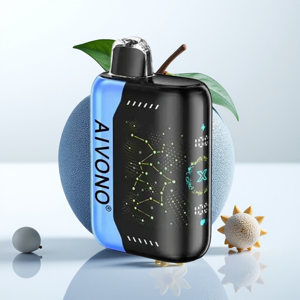 Aivono AIM BOOM 25000 Puffs 28ml 650mAh 1.2ohm Tipo-C Azúcar Azul