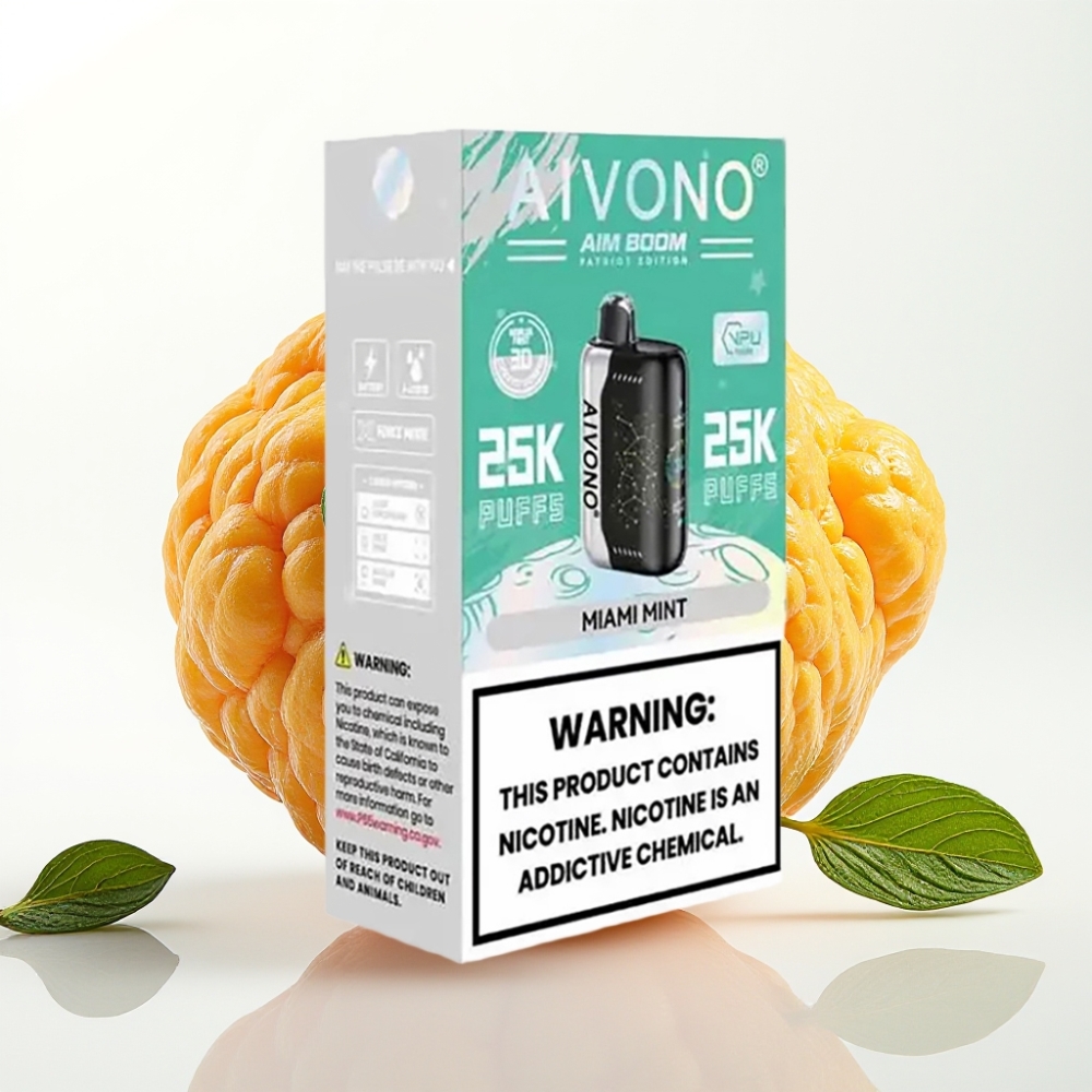 Aivono AIM BOOM 25000 Puffs 28ml 650mAh Menta Miami