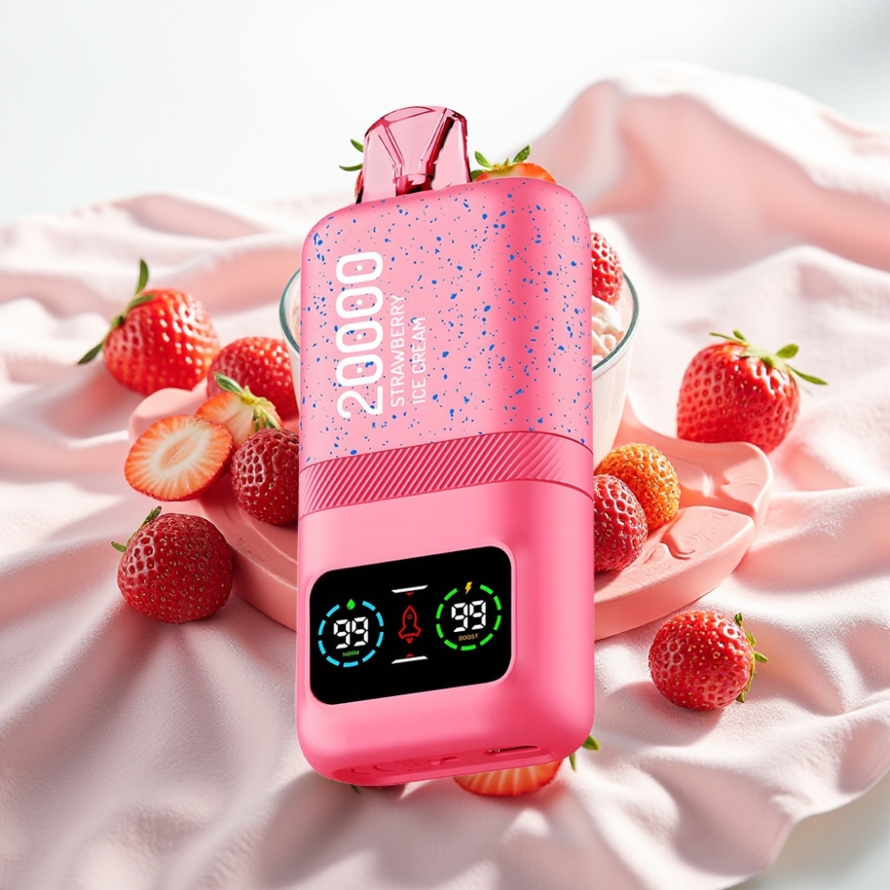 Aivono AIM MAGIC 20000 Puffs 26ml Dual Mesh Helado de Fresa