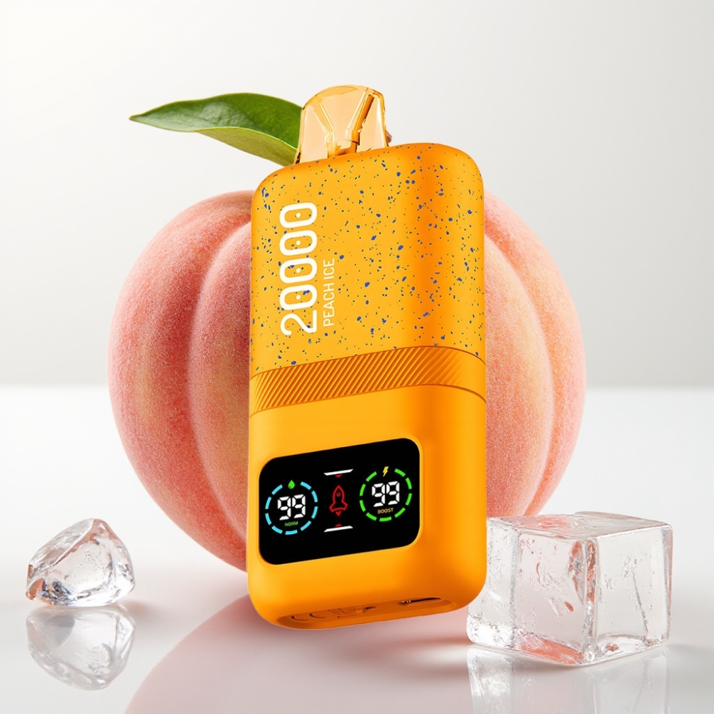 Aivono AIM MAGIC 20000 Puffs 26ml Dual Mesh LCD Tipo-C 600mAh Melocotón Hielo