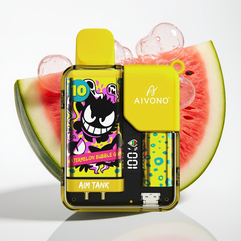 Aivono AIM-TANK 9500 Puffs 18ml 650mAh LCD Chicle Sandía