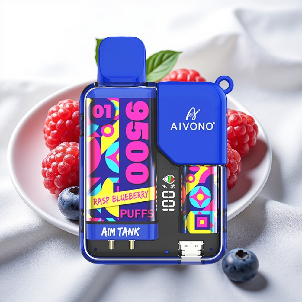 Aivono AIM-TANK 9500 Puffs 18ml 650mAh LCD Frambuesa Arándano