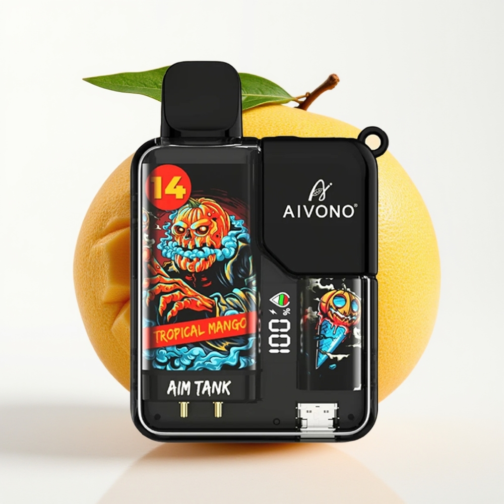 Aivono AIM-TANK 9500 Puffs 18ml 650mAh LCD Mango Tropical