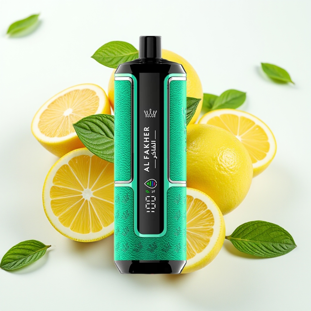 Al Fakher Crown Bar 15K Hypermax 22ml 600mAh Limón Menta