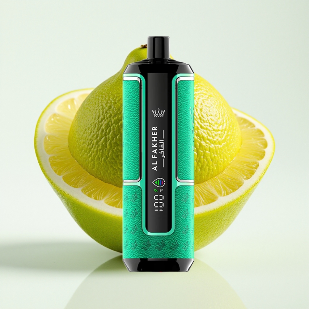 Al Fakher Crown Bar 15K Hypermax 22ml 600mAh Tipo-C Lima Limón