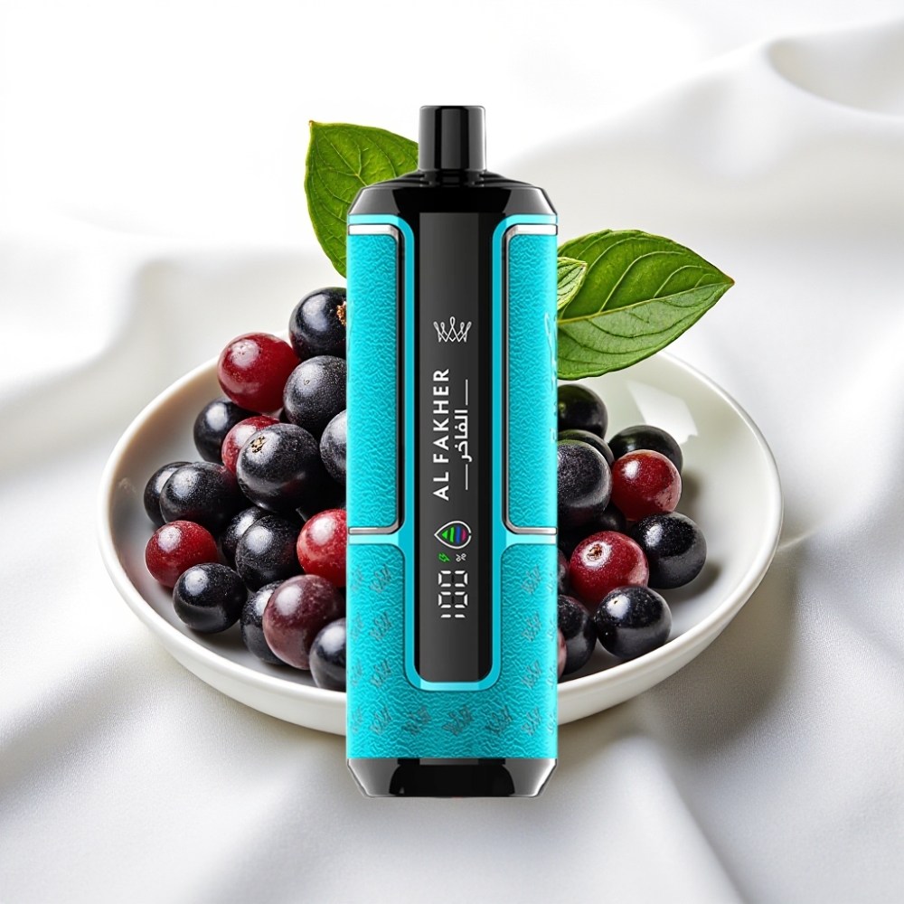 Al Fakher Crown Bar 15K Hypermax DTL 22ml 6mg Grosella Negra Menta