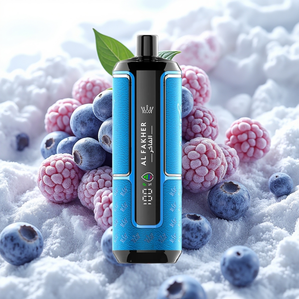 Al Fakher Crown Bar 15K Hypermax Desechable 22ml Chicle de Arándano