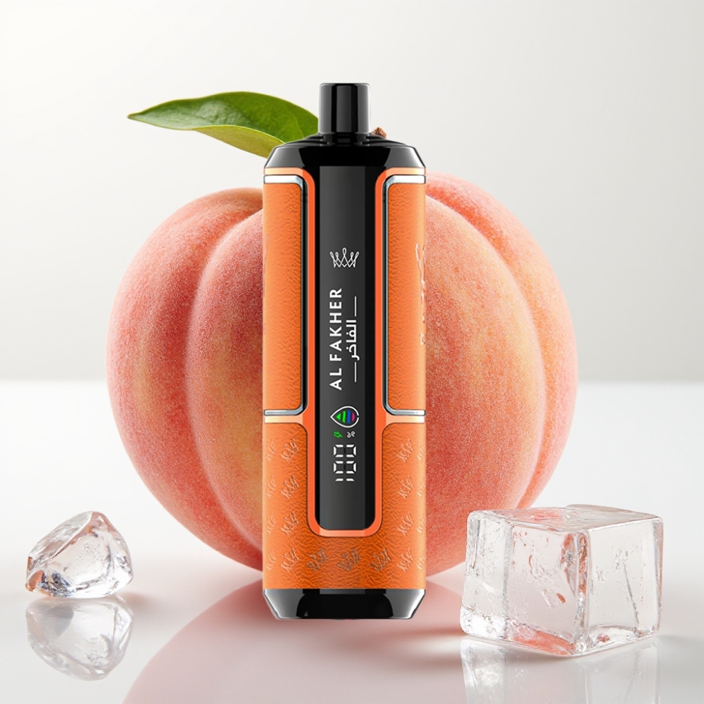 Al Fakher Crown Bar 15K Hypermax Desechable 22ml DTL Melocotón Helado