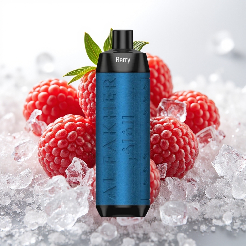 Al Fakher Crown Bar 8000 Crystal 18ml 5mg 0.6ohm Baya Helada