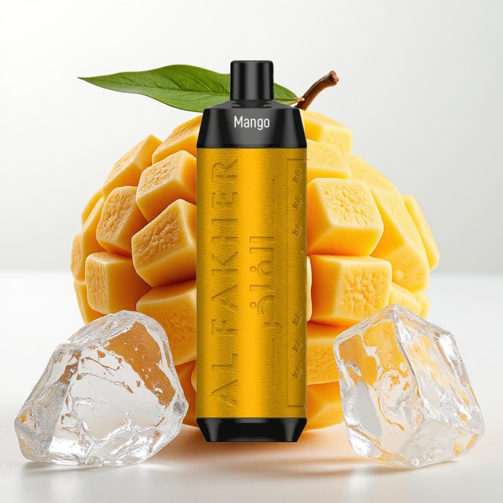 Al Fakher Crown Bar 8000 Crystal 18ml 5mg 0.6ohm Mango Hielo