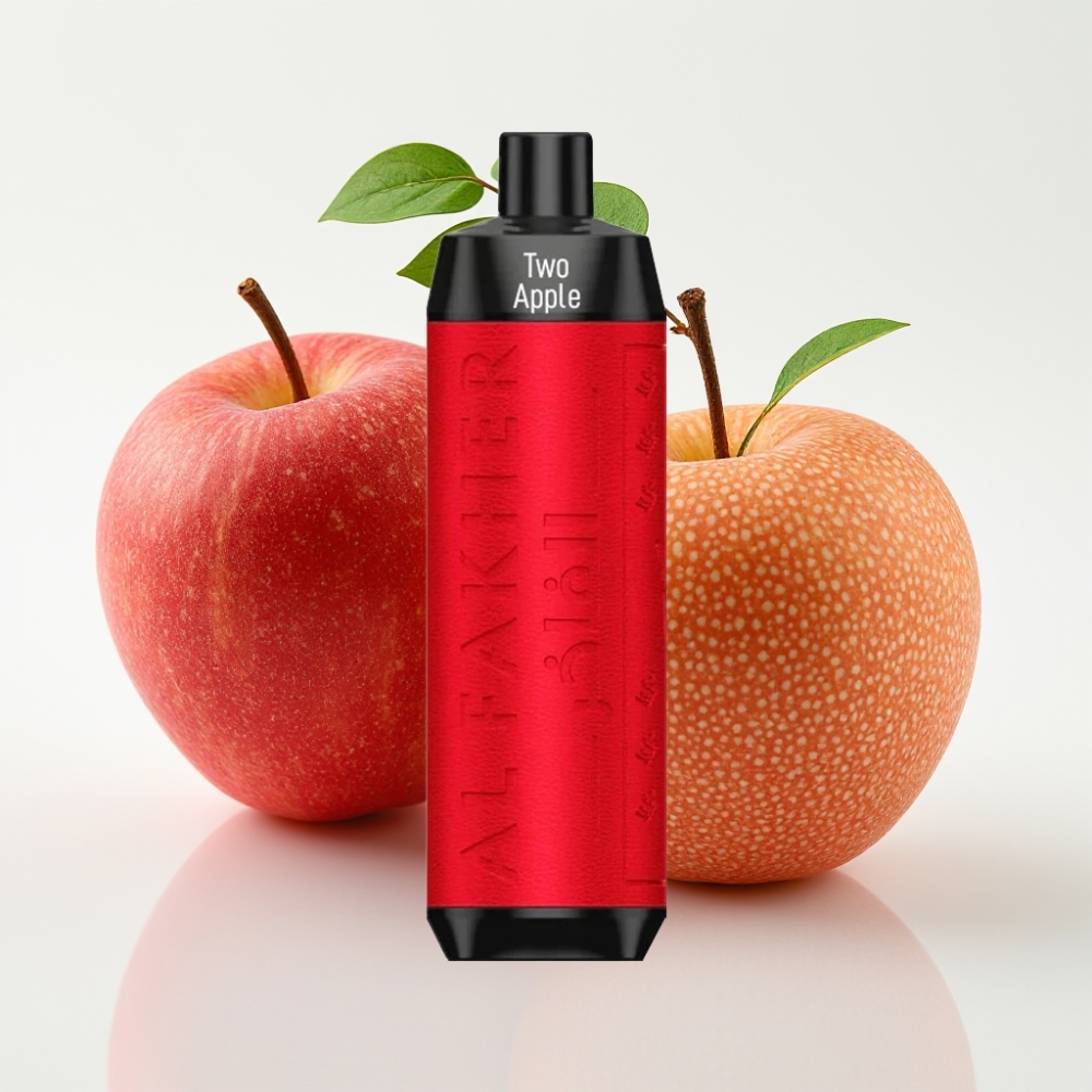 Al Fakher Crown Bar 8000 Crystal 18ml 5mg Dos Manzanas