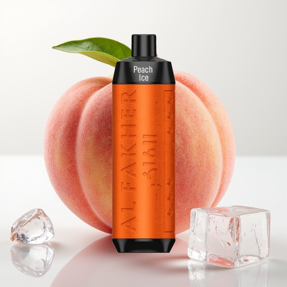 Al Fakher Crown Bar 8000 Crystal 18ml 5mg Durazno Helado Desechable