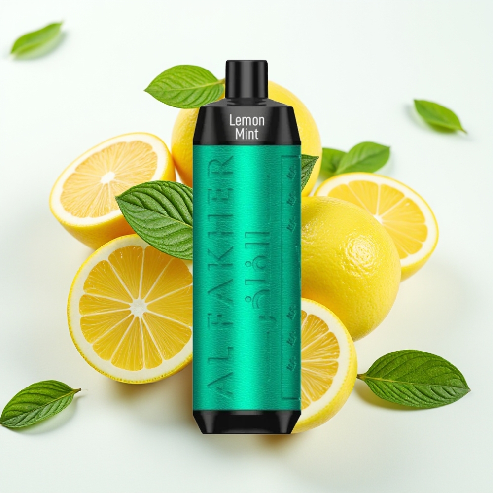 Al Fakher Crown Bar 8000 Crystal 18ml 5mg Limón Menta