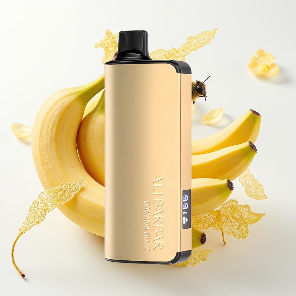 Alibarbar Ingot 9000 Puffs 22ml 2350mAh Banana Buzz
