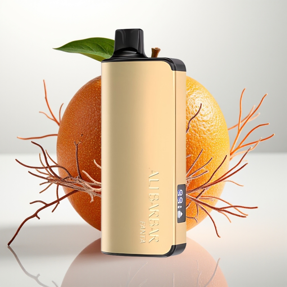 Alibarbar Ingot 9000 Puffs 22ml 2350mAh Fanta No Recargable LED