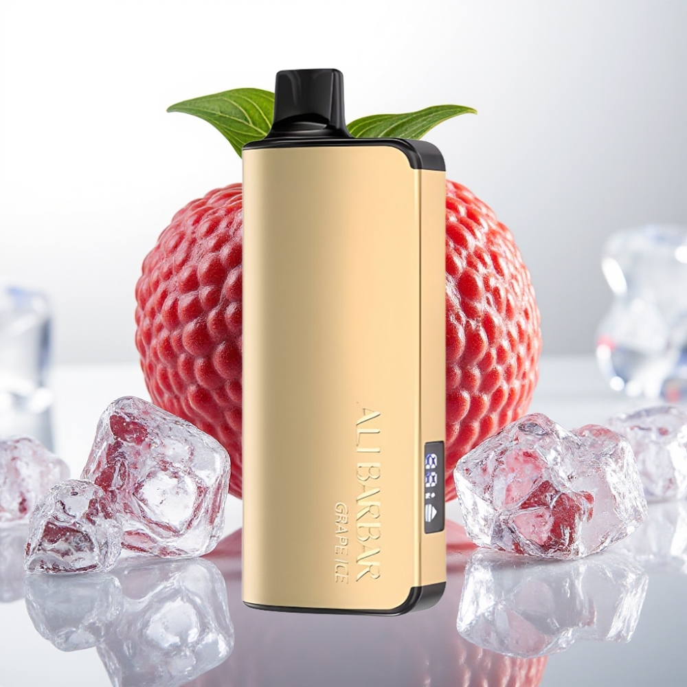 Alibarbar Ingot 9000 Puffs 22ml 2350mAh LED Uva Hielo