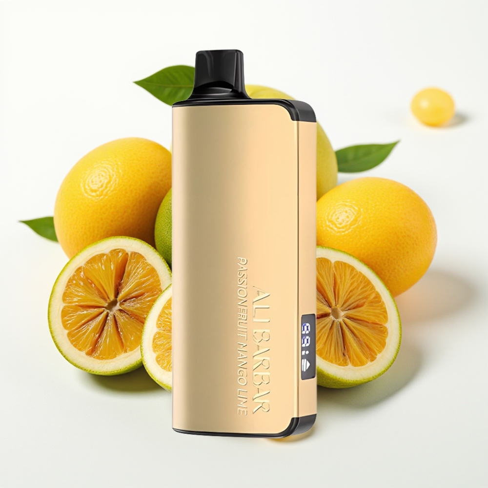 Alibarbar Ingot 9000 Puffs 22ml 2350mAh Maracuyá Mango Lima