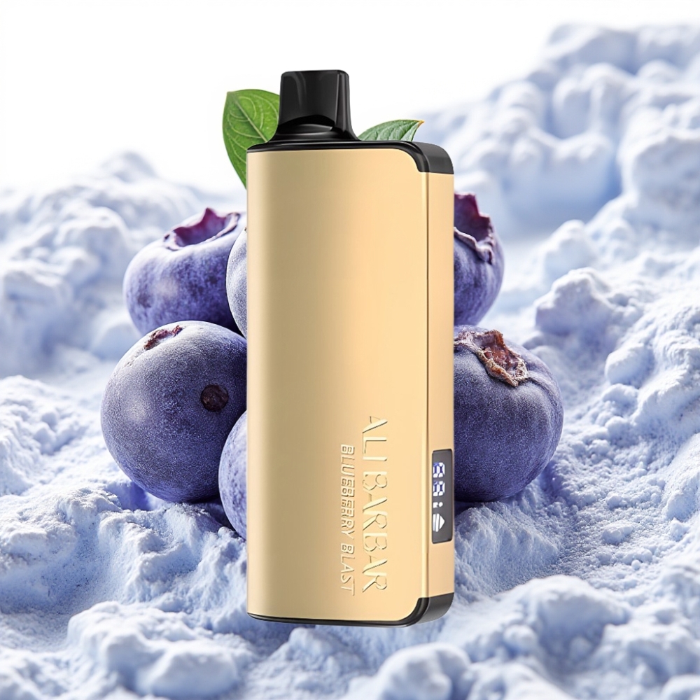 Alibarbar Ingot 9000 Puffs 22ml 2350mah Explosión de Arándanos