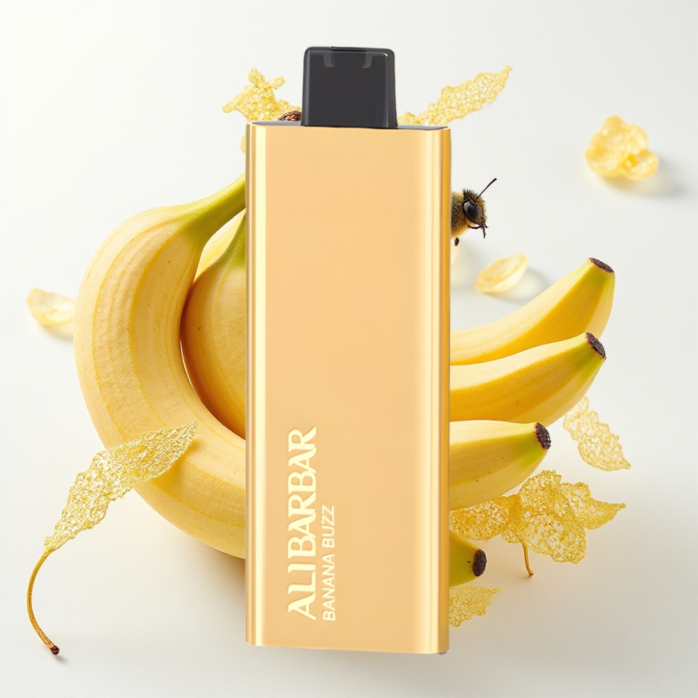 Alibarbar Pandora 7000 Puffs 17ml Banana Zumbido