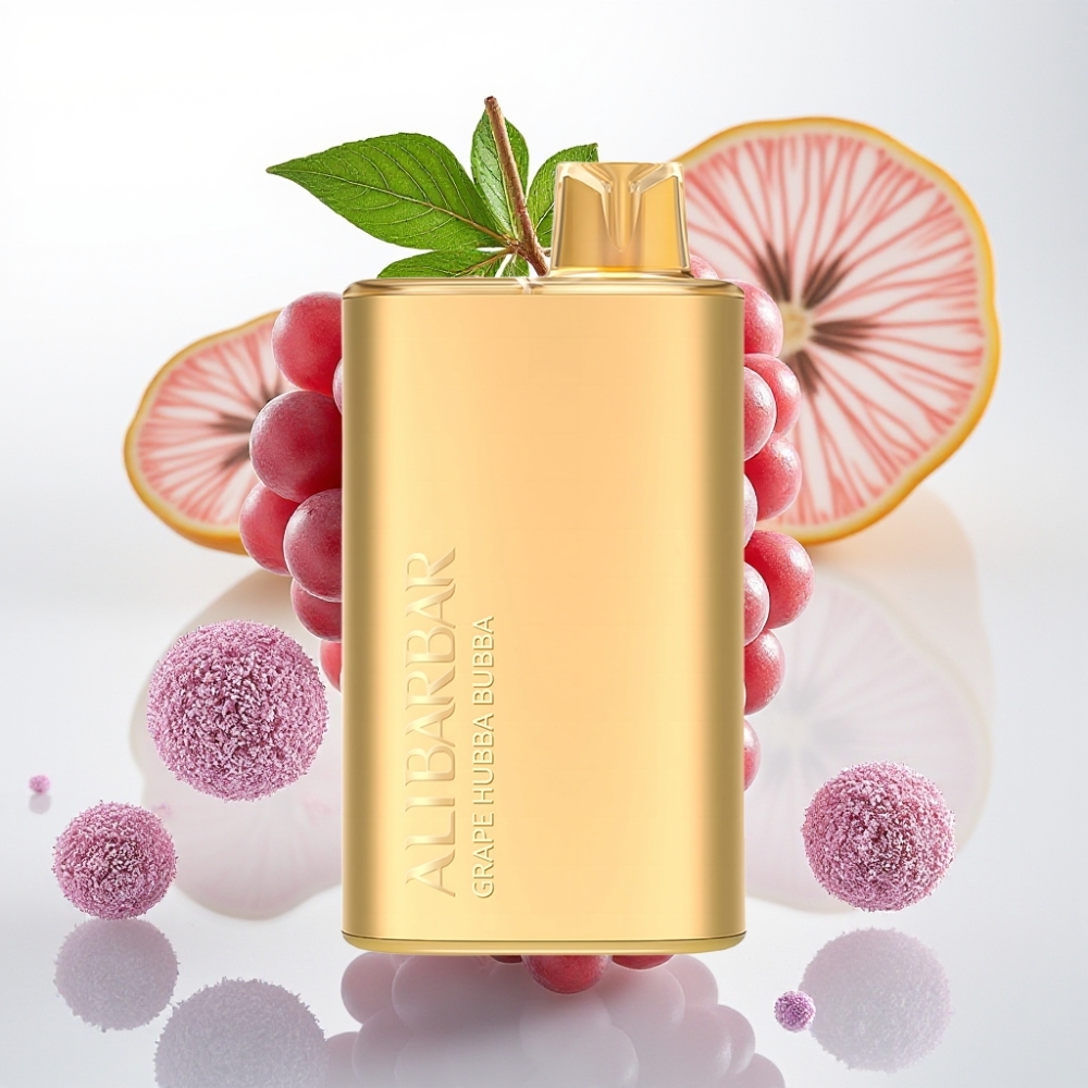 Alibarbar Rich 8000 Puffs 20ml 2000mAh Uva Chicle Burbuja