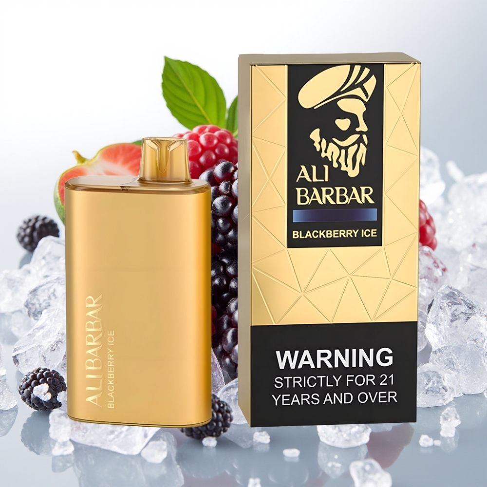 Alibarbar Rich 8000 Puffs 20ml 2000mAh Zarzamora Helada