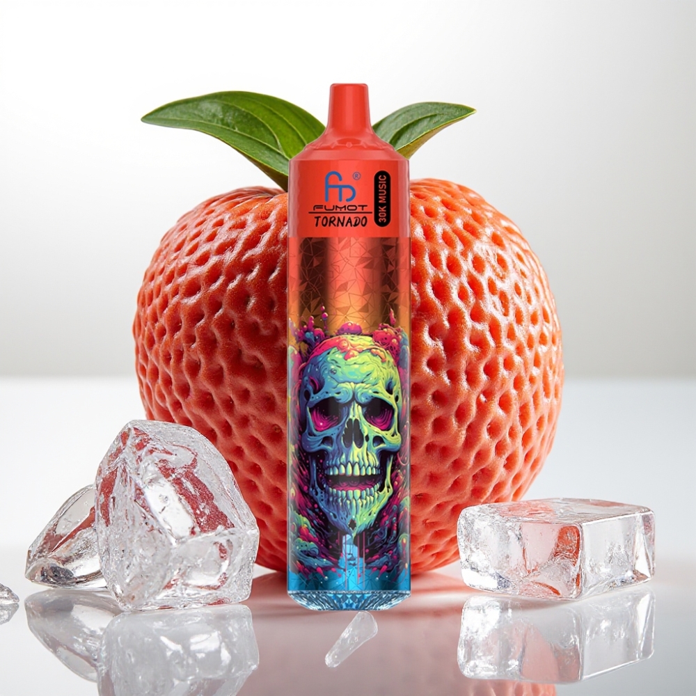 Fumot RandM Tornado 30000 Puffs 30mL 5% 1.0 Ohm Hielo Exuberante