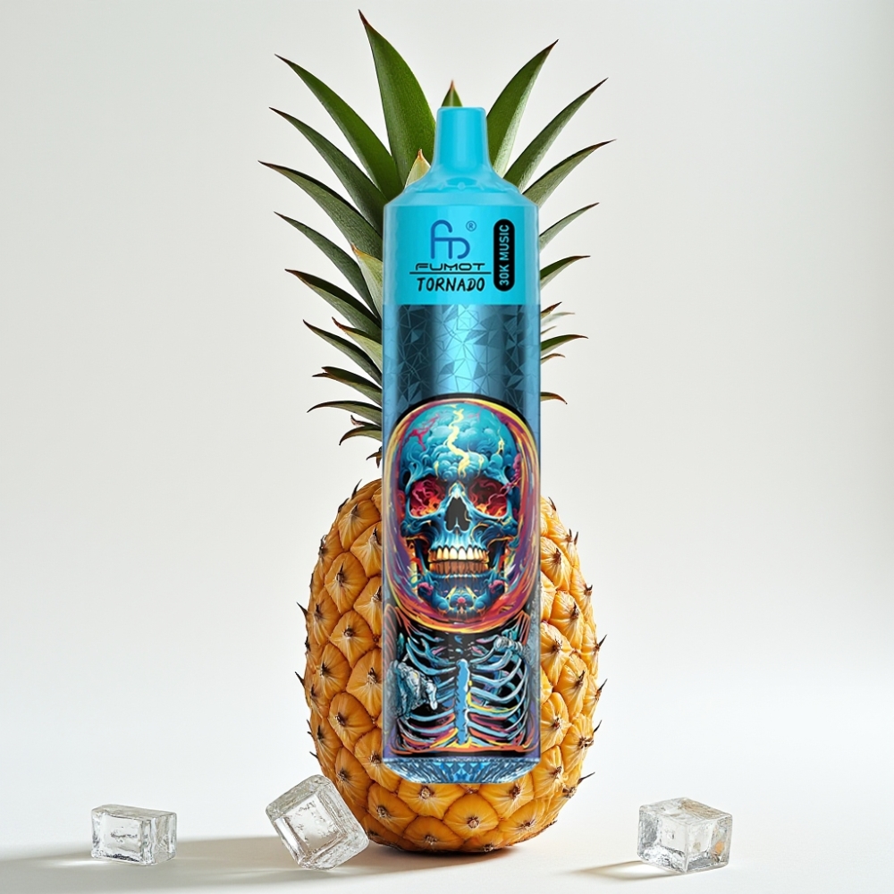 Fumot RandM Tornado 30000 Puffs 30mL 5% 1.0 Ohm Piña Hielo