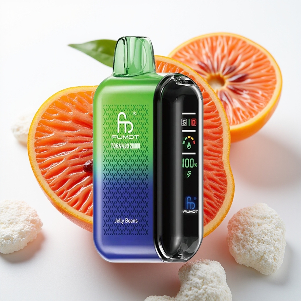 Fumot Tornado 20000 Puffs Doble Malla 20ml 850mAh Jelly Beans