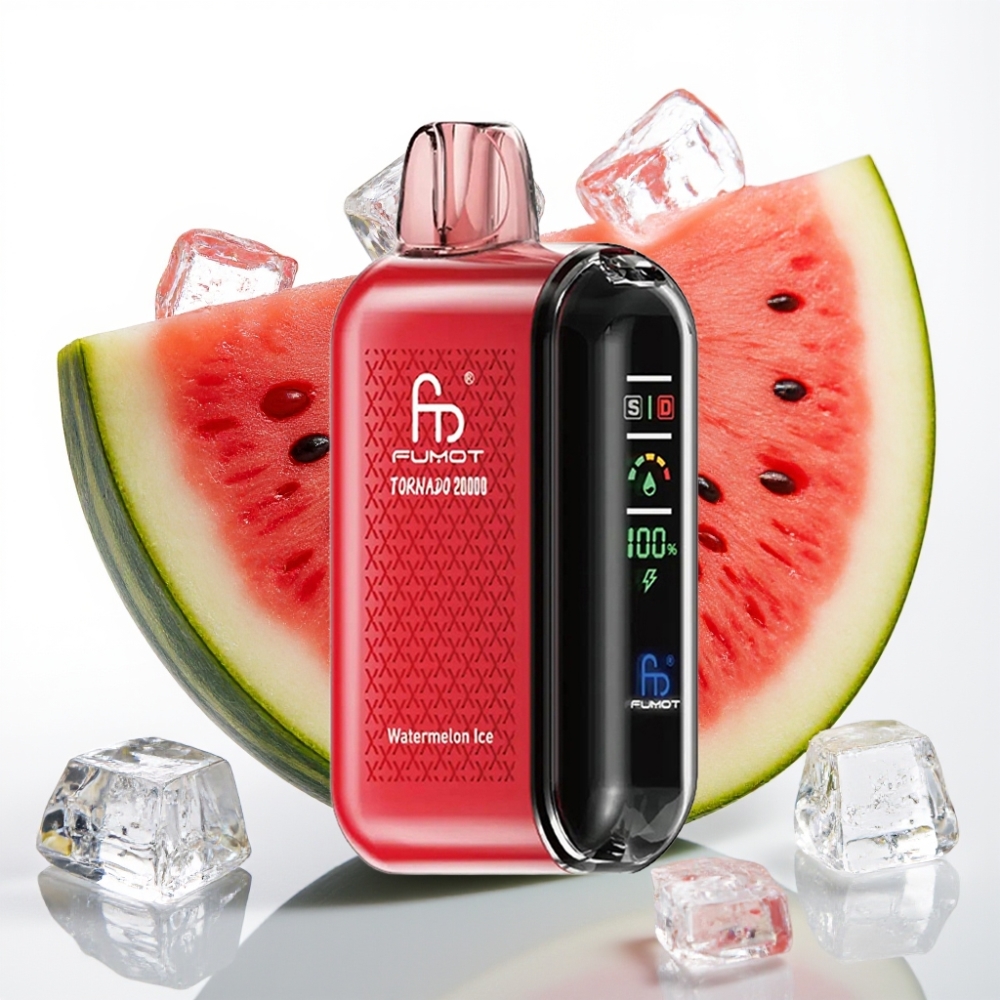Fumot Tornado 20000 Puffs Doble Malla 20ml Sandía Helada