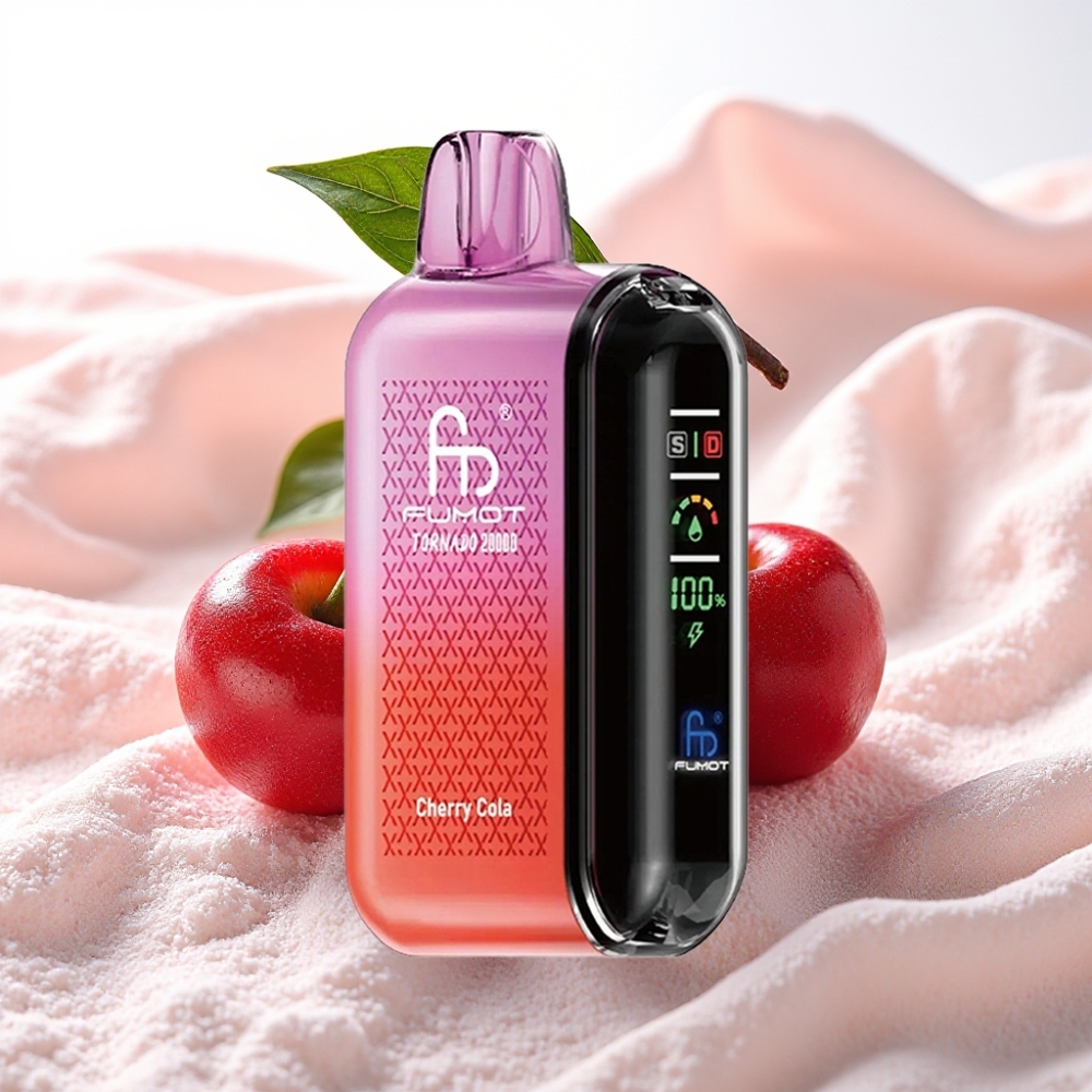 Fumot Tornado 20000 Puffs Dual Malla 20ml Cereza Cola