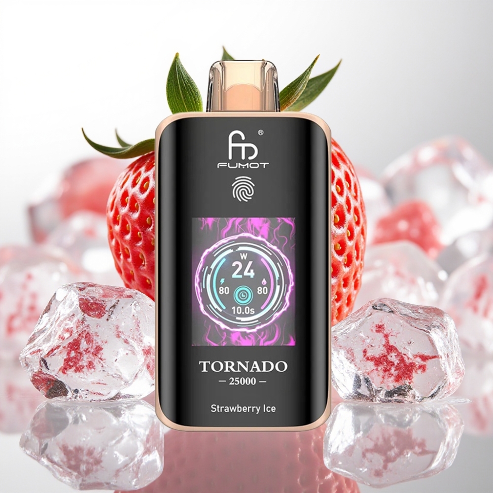Fumot Tornado 25000 Puffs HD 700mAh 20ml Fresa Helada